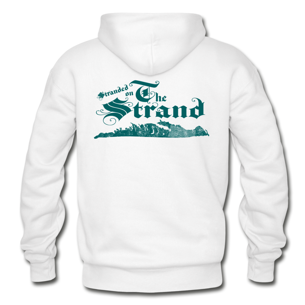 Stranded On The Strand - Unisex Heavy Blend Adult Hoodie by Gildan - white