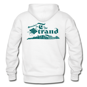 Stranded On The Strand - Unisex Heavy Blend Adult Hoodie by Gildan - white