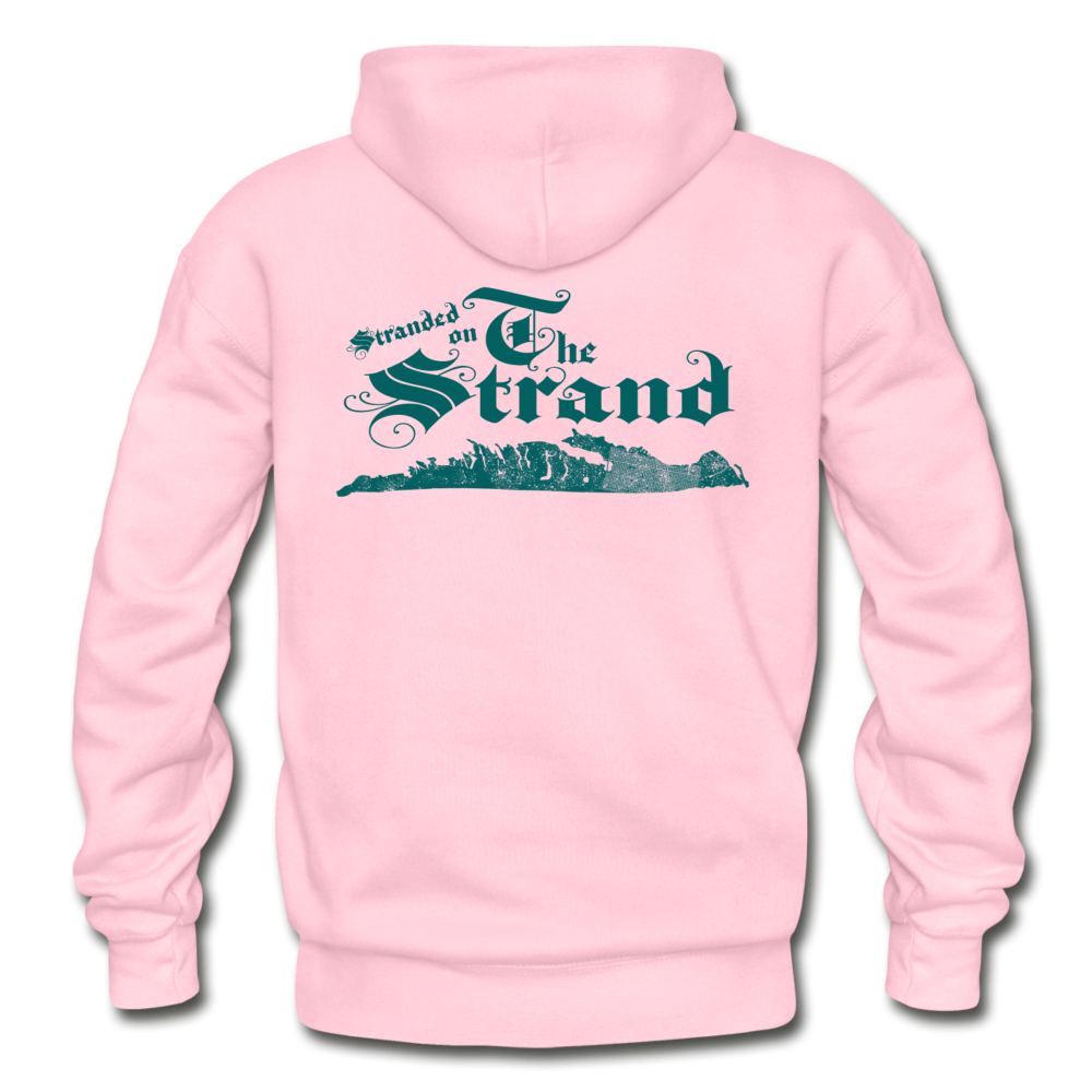 Stranded On The Strand - Unisex Heavy Blend Adult Hoodie by Gildan - light pink