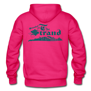 Stranded On The Strand - Unisex Heavy Blend Adult Hoodie by Gildan - fuchsia