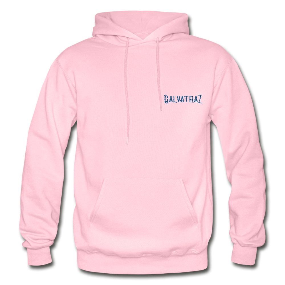 Somewhere Between Mexico and Texas - Unisex Heavy Blend Adult Hoodie - light pink