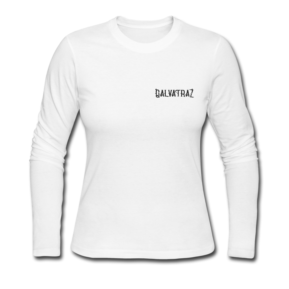 Dos Isle - Women's Long Sleeve Jersey T-Shirt - white