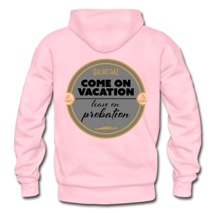 Come on Vacation Leave on Probation - Unisex Heavy Blend Adult Hoodie - light pink