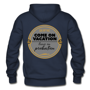 Come on Vacation Leave on Probation - Unisex Heavy Blend Adult Hoodie - navy