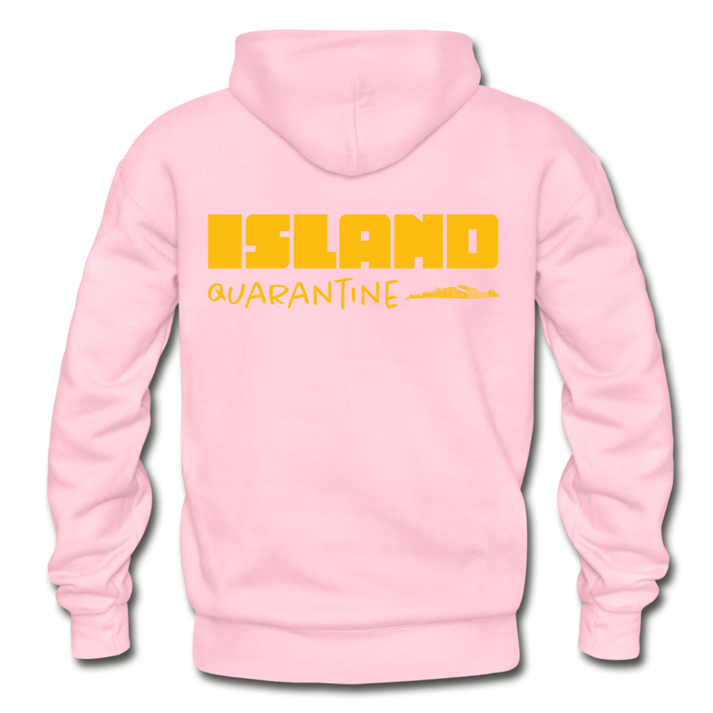 Island Quarantine - Unisex Heavy Blend Adult Hoodie - light pink
