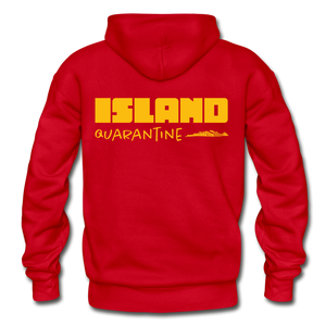 Island Quarantine - Unisex Heavy Blend Adult Hoodie - red