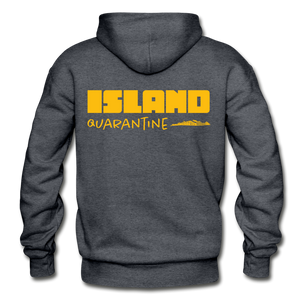 Island Quarantine - Unisex Heavy Blend Adult Hoodie - charcoal gray