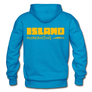 Island Quarantine - Unisex Heavy Blend Adult Hoodie - turquoise