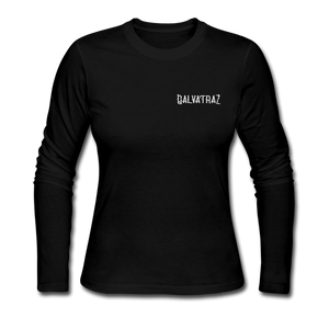 Island Quarantine - Women's Long Sleeve Jersey T-Shirt - black
