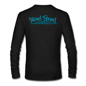 Island Bound - Men's Long Sleeve T-Shirt - black