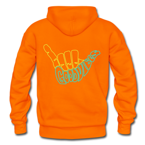 Good Vibes - Unisex Heavy Blend Adult Hoodie - orange