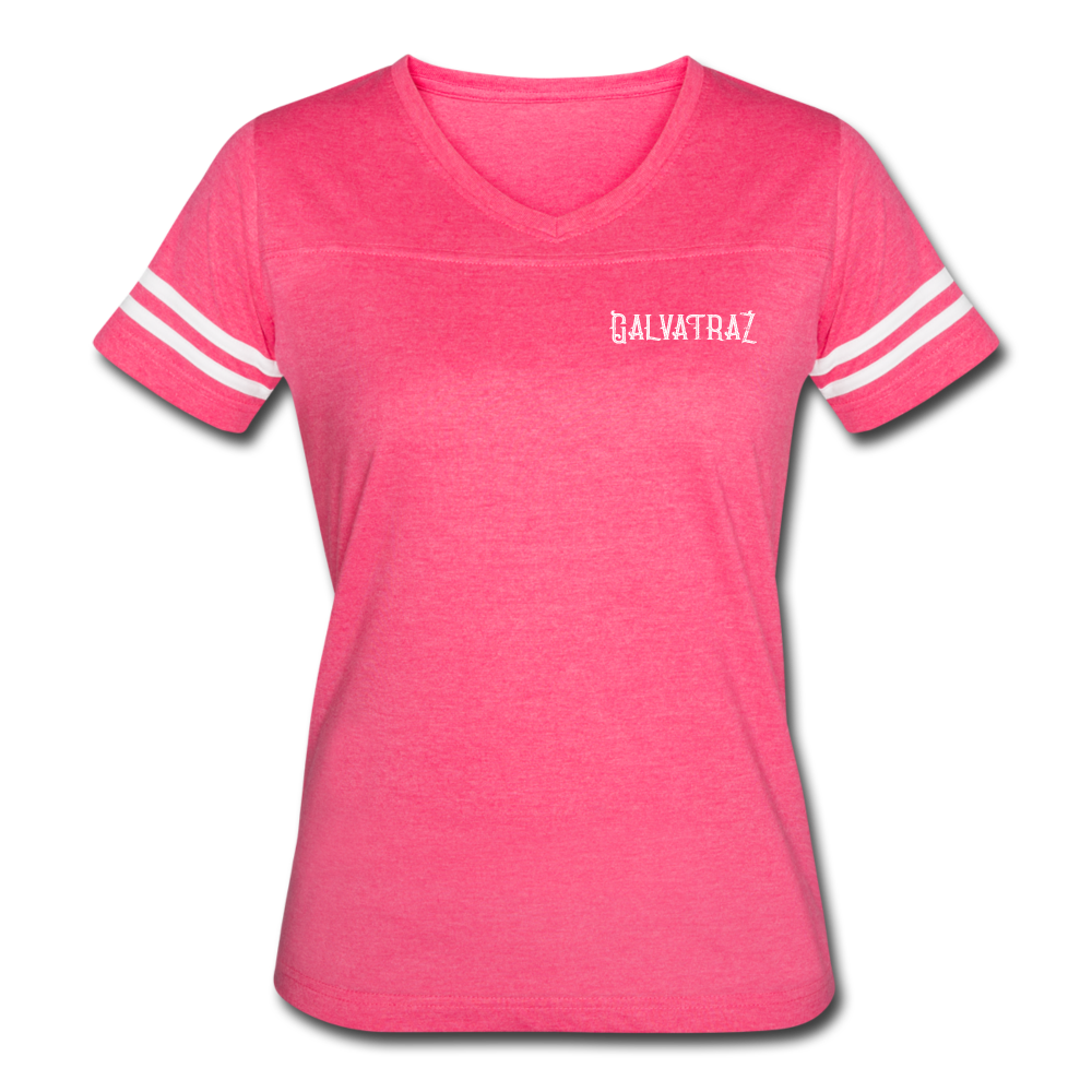 Good Vibes - Women’s Vintage Sport T-Shirt - vintage pink/white