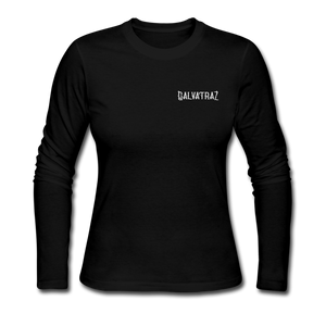Good Vibes - Women's Long Sleeve Jersey T-Shirt - black
